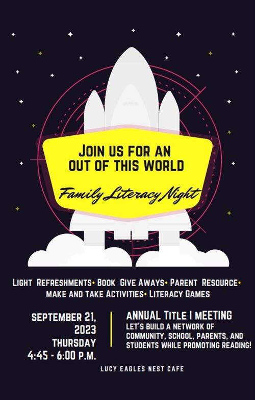 Family Literacy Night 2023